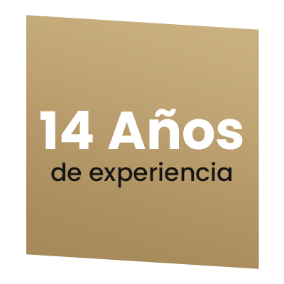 14 años de experiencia icon