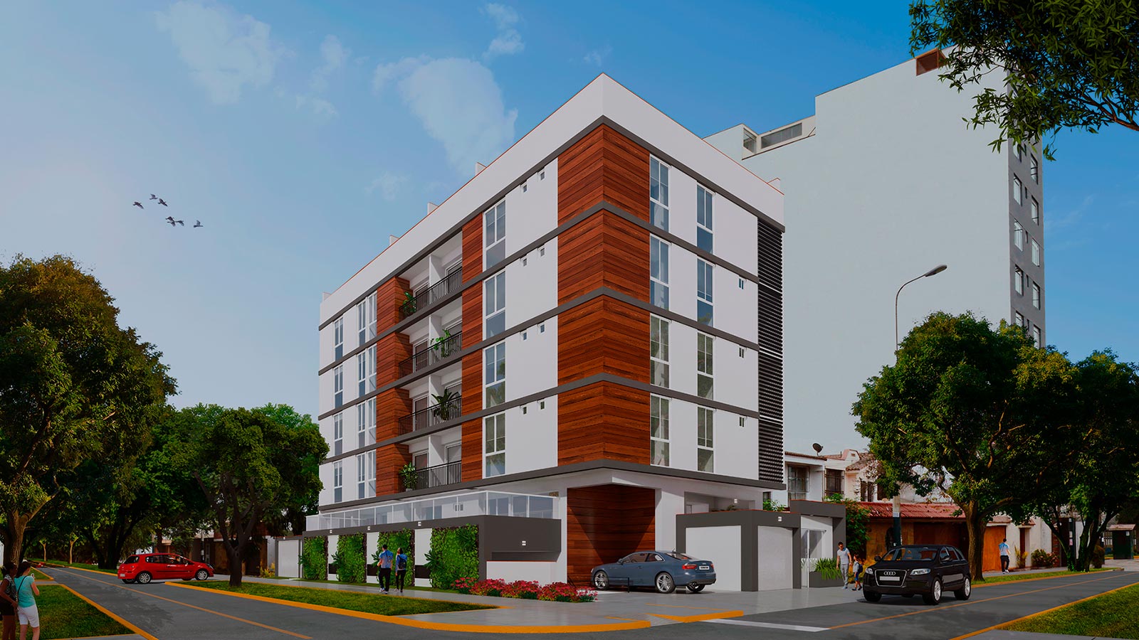 Proyectos entregados vista horizontal residences